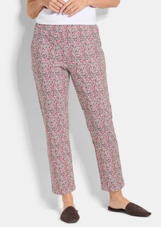 Pantalon extensible à motif thumbnail 1
