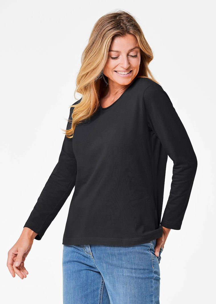 T-Shirt mit Rundhals