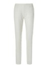 Schlanke Baumwollhose mit Stickerei-Spitze thumbnail 1