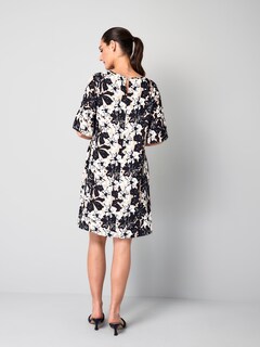 Druckkleid mit Volant am Ärmel thumbnail 2