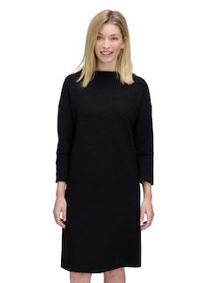 Jersey jurk met 3D-structuur thumbnail 2