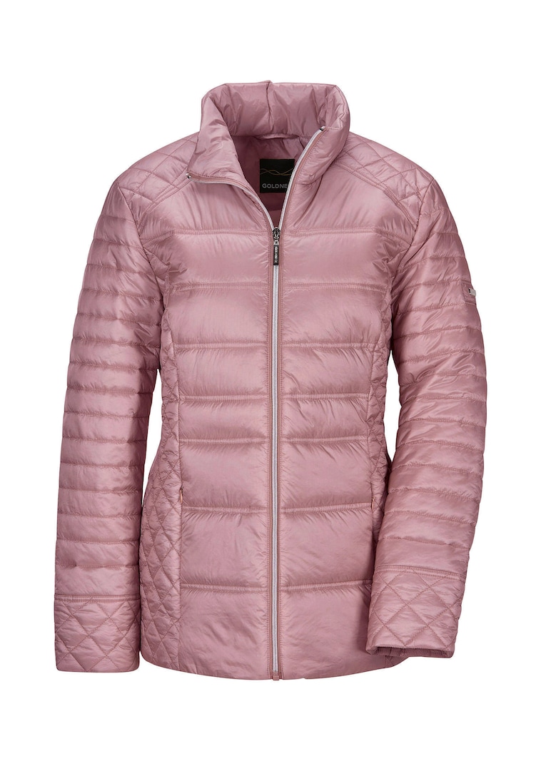 Steppjacke mit Reißverschlusstaschen