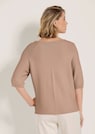 Halbarm-Pullover in kastiger Form thumbnail 3