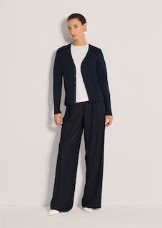 Strickjacke aus Viskose-Stretch thumbnail 2