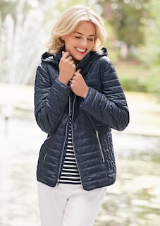 Gewatteerd jack met capuchon thumbnail 7