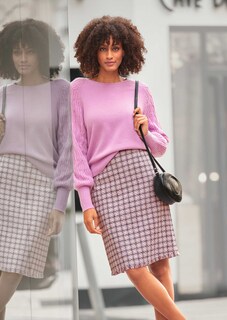 Bouclérock mit Fransen thumbnail 7