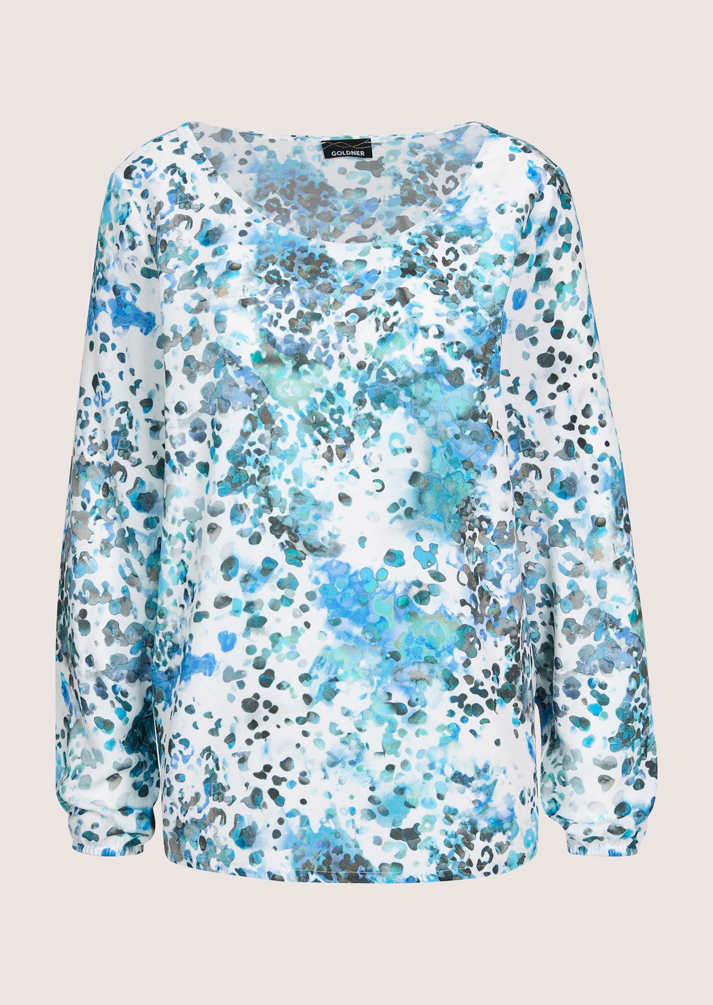 Blouse met ronde hals