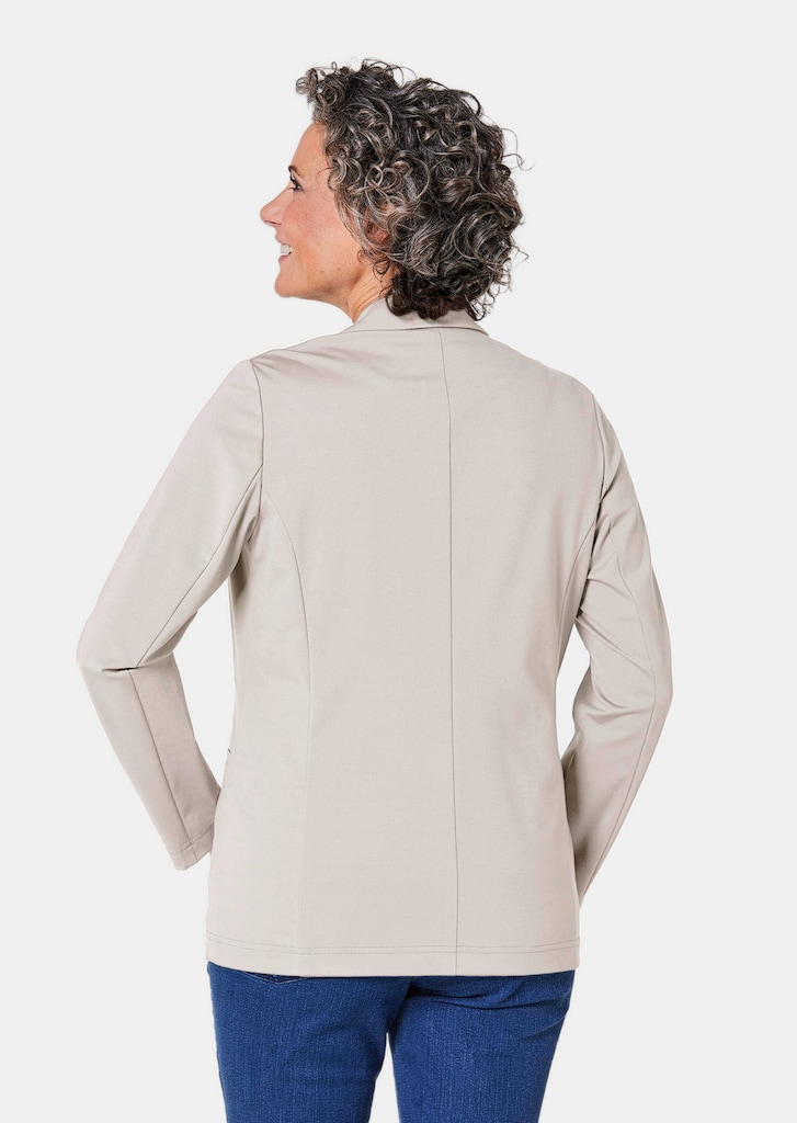 Lichte jersey blazer met uitstekende bewegingsvrijheid