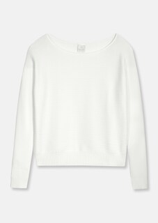 Quer gestrickter Pullover thumbnail 6