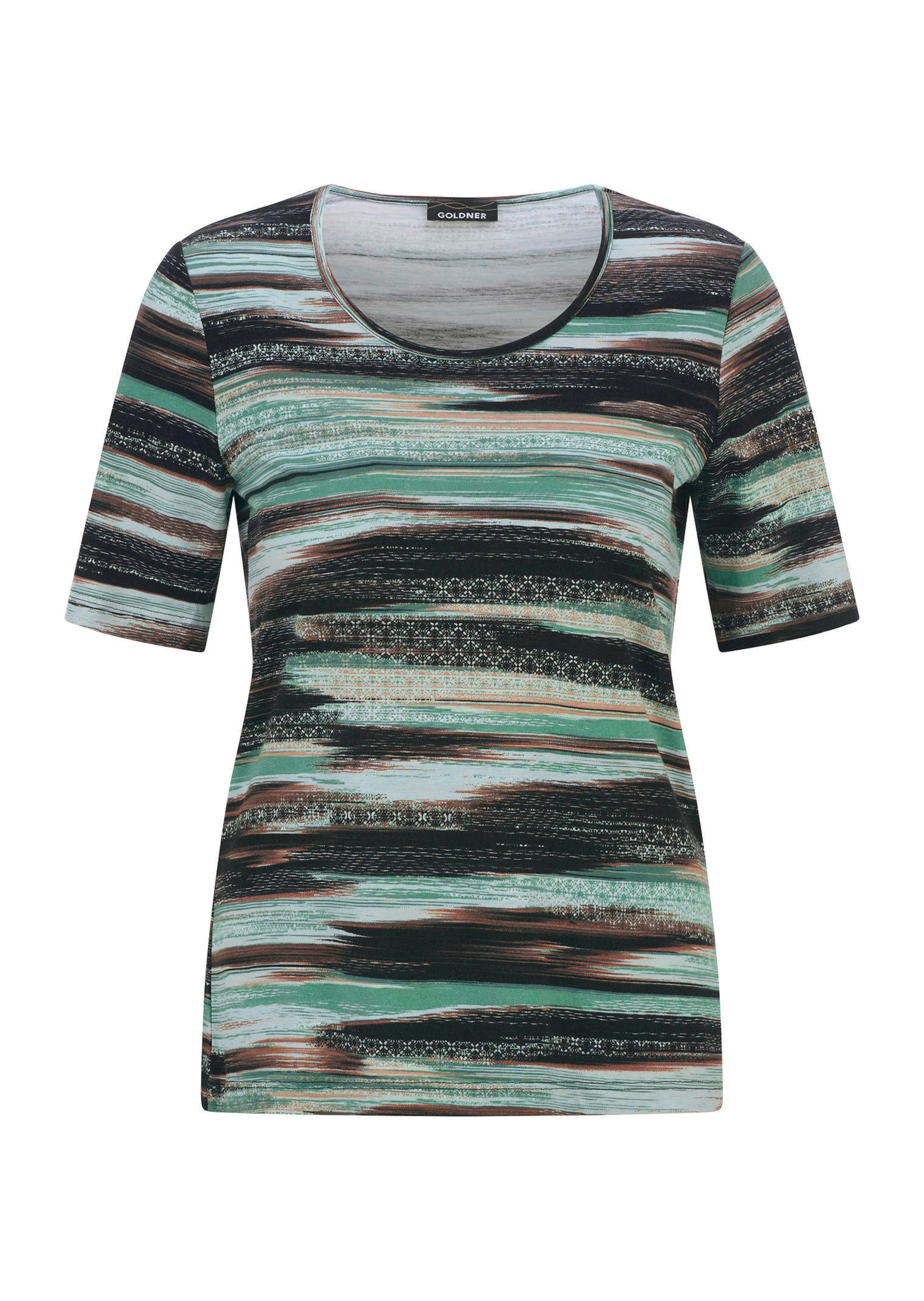 T-shirt à rayures artistiques