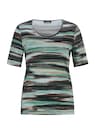T-shirt à rayures artistiques thumbnail 6