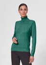 Pull en maille fine avec viscose et élasthanne thumbnail 1