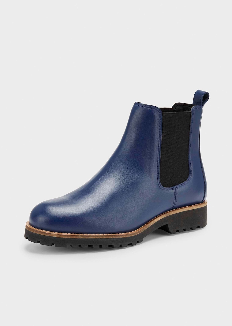 Chelsea Boots aus echtem Leder