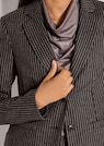 Klassischer Nadelstreifen-Blazer mit Wolle thumbnail 5