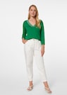 Linen shirt with 3/4 sleeves thumbnail 2