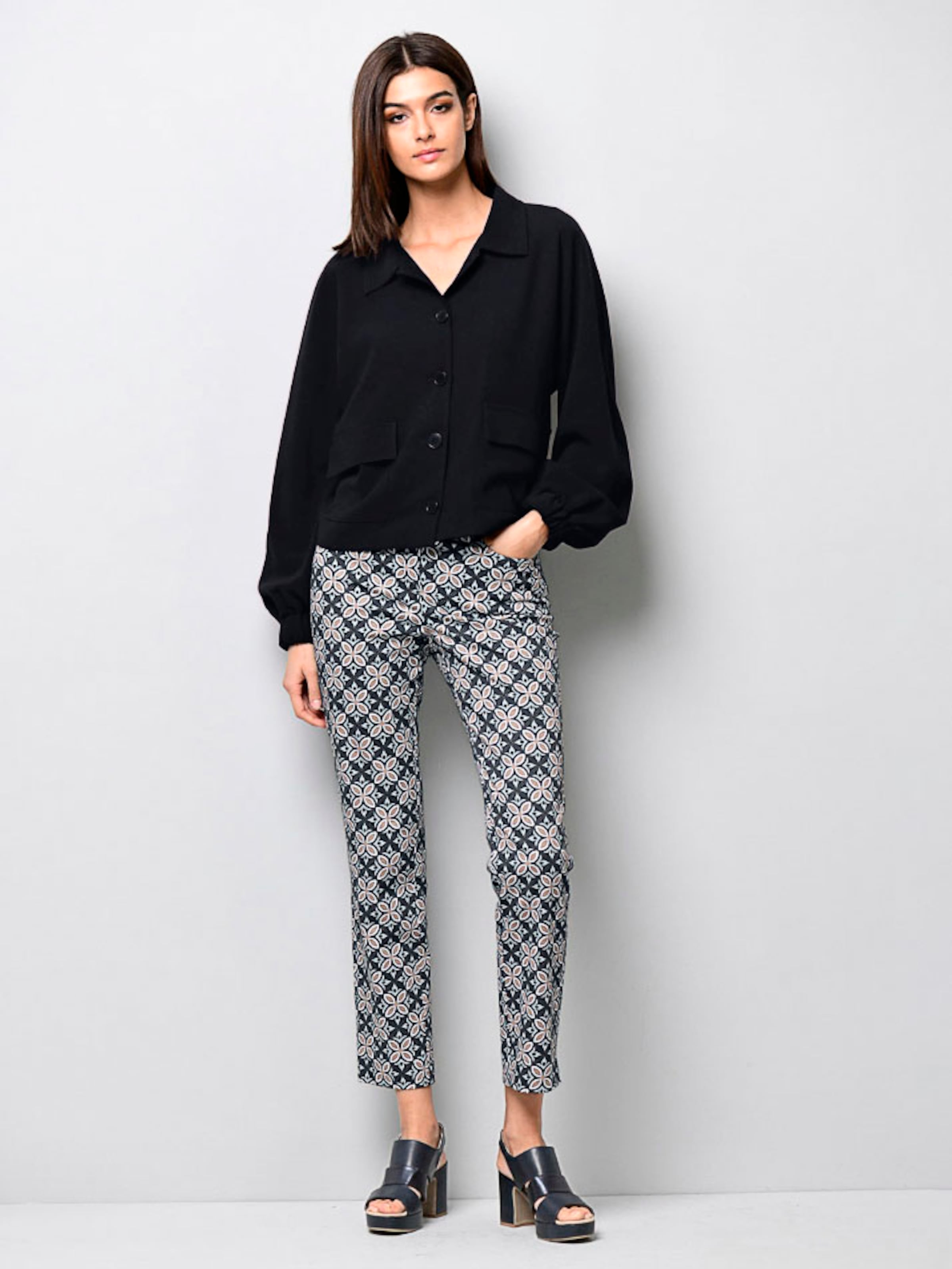 Blouson mit Hemdkragen