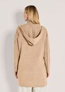 Lange Strickjacke mit Kapuze thumbnail 3