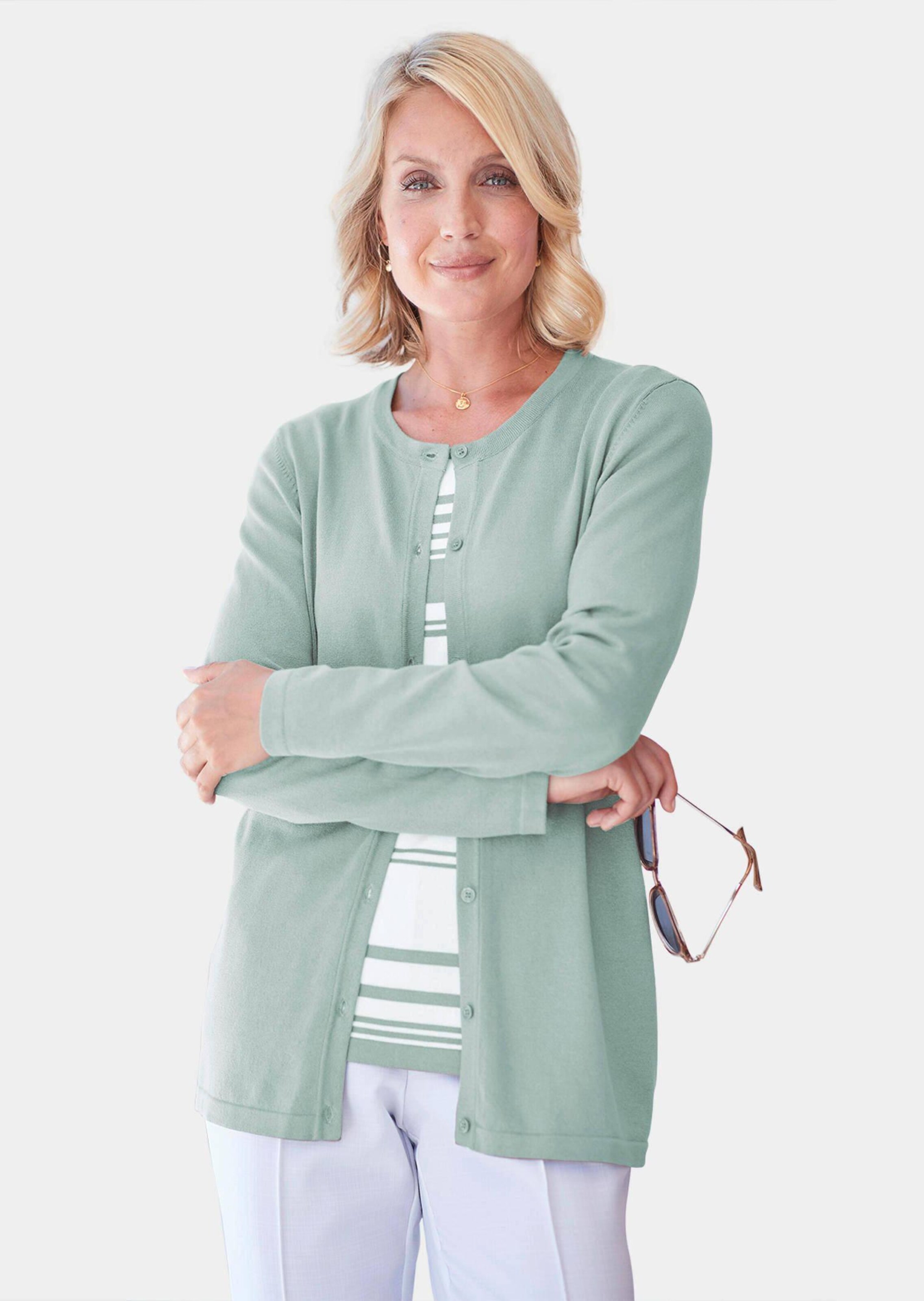 Strickjacke aus weichem Garn