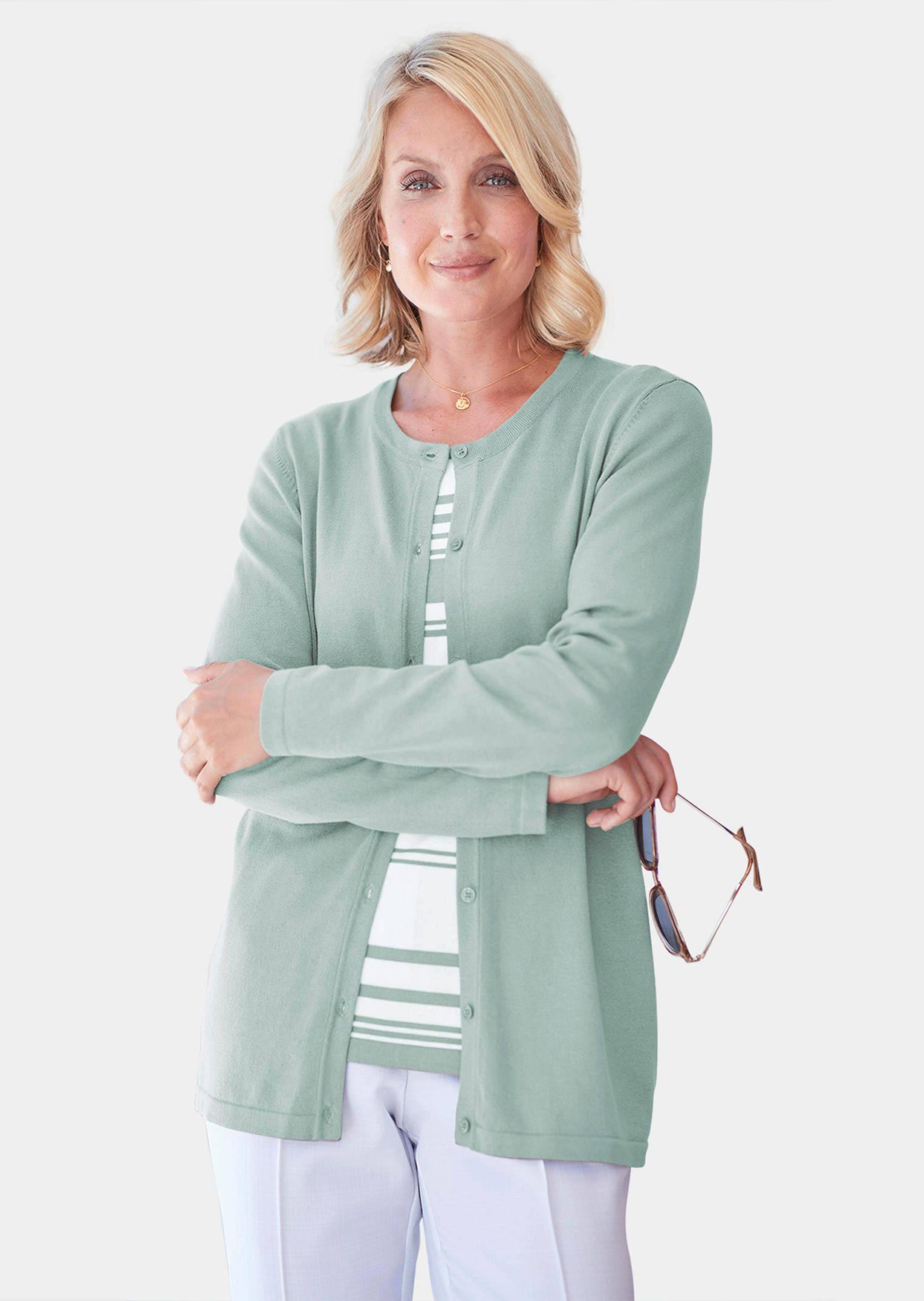 Strickjacke aus weichem Garn