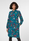 Bedrucktes Schluppenkleid in H-Linie thumbnail 1