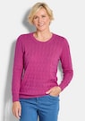 Strickpullover mit Zickzack-Zopfmuster thumbnail 1