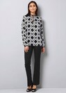 Bluse mit Stehkragen und Bindebänchen thumbnail 2