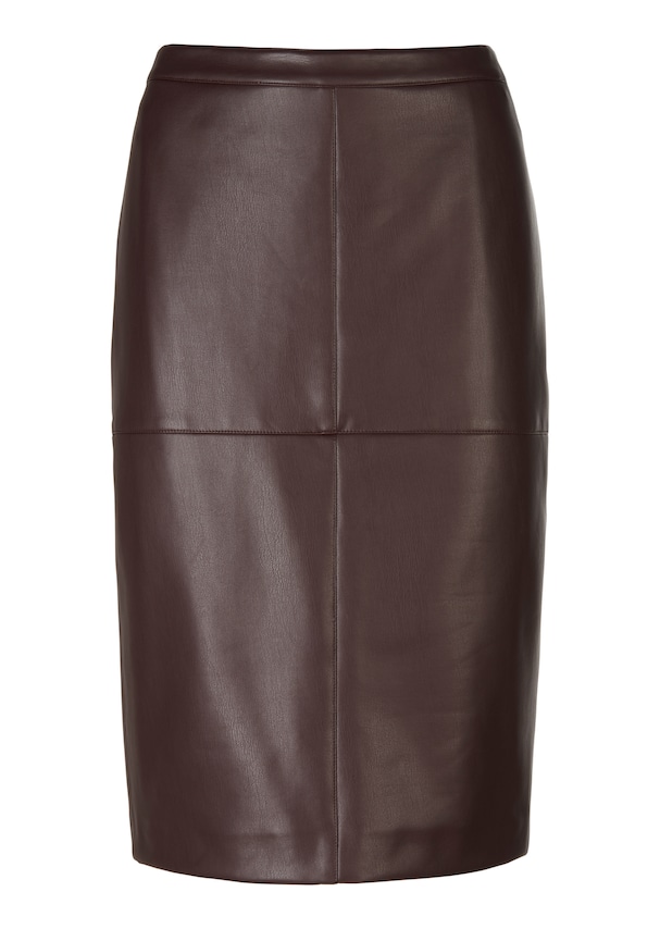 Leather-look pencil skirt 5