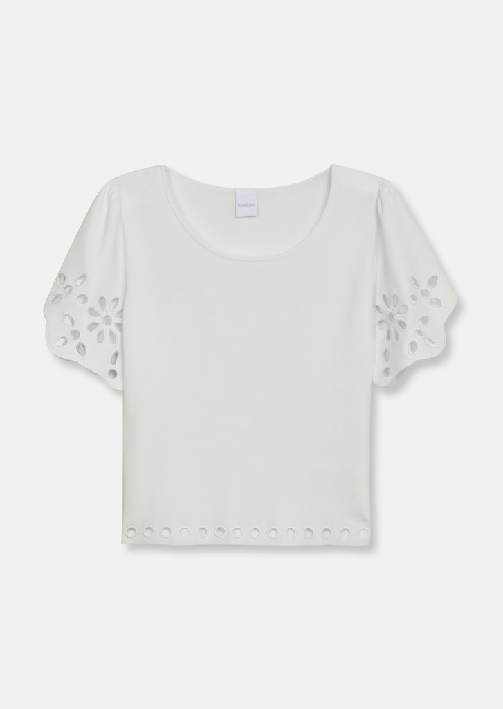 Jumper with eyelet embroidery 5