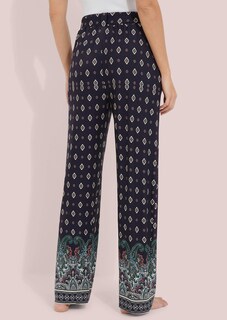 Freizeithose mit Schlupfbund und Stoffgürtel thumbnail 2