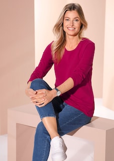 Basic Langarmshirts - 3er-Pack thumbnail 7