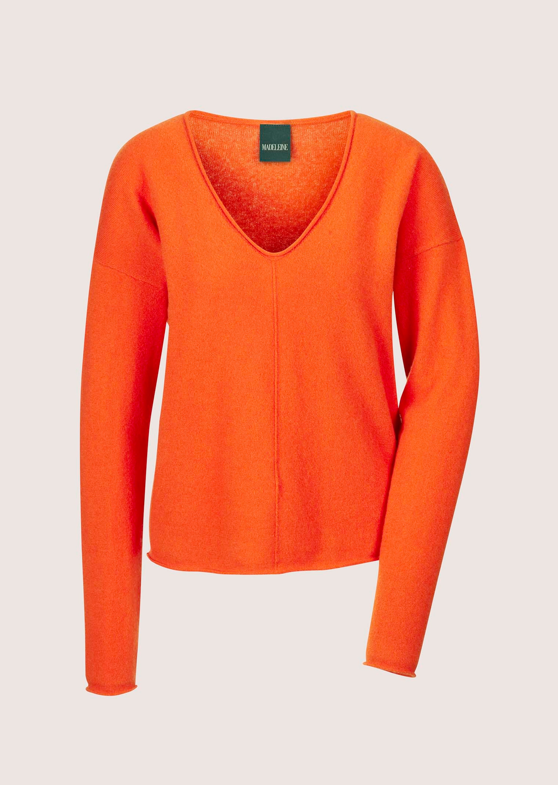 V-Pullover aus Kaschmir