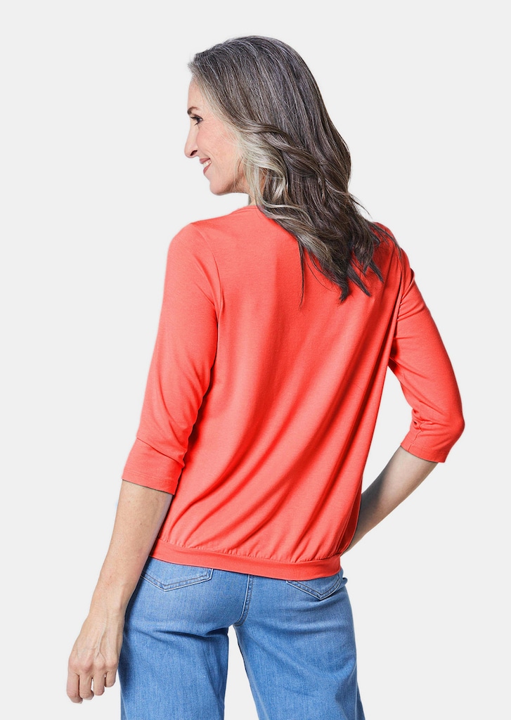 Gepflegtes Shirt in eleganter Blusen-Optik