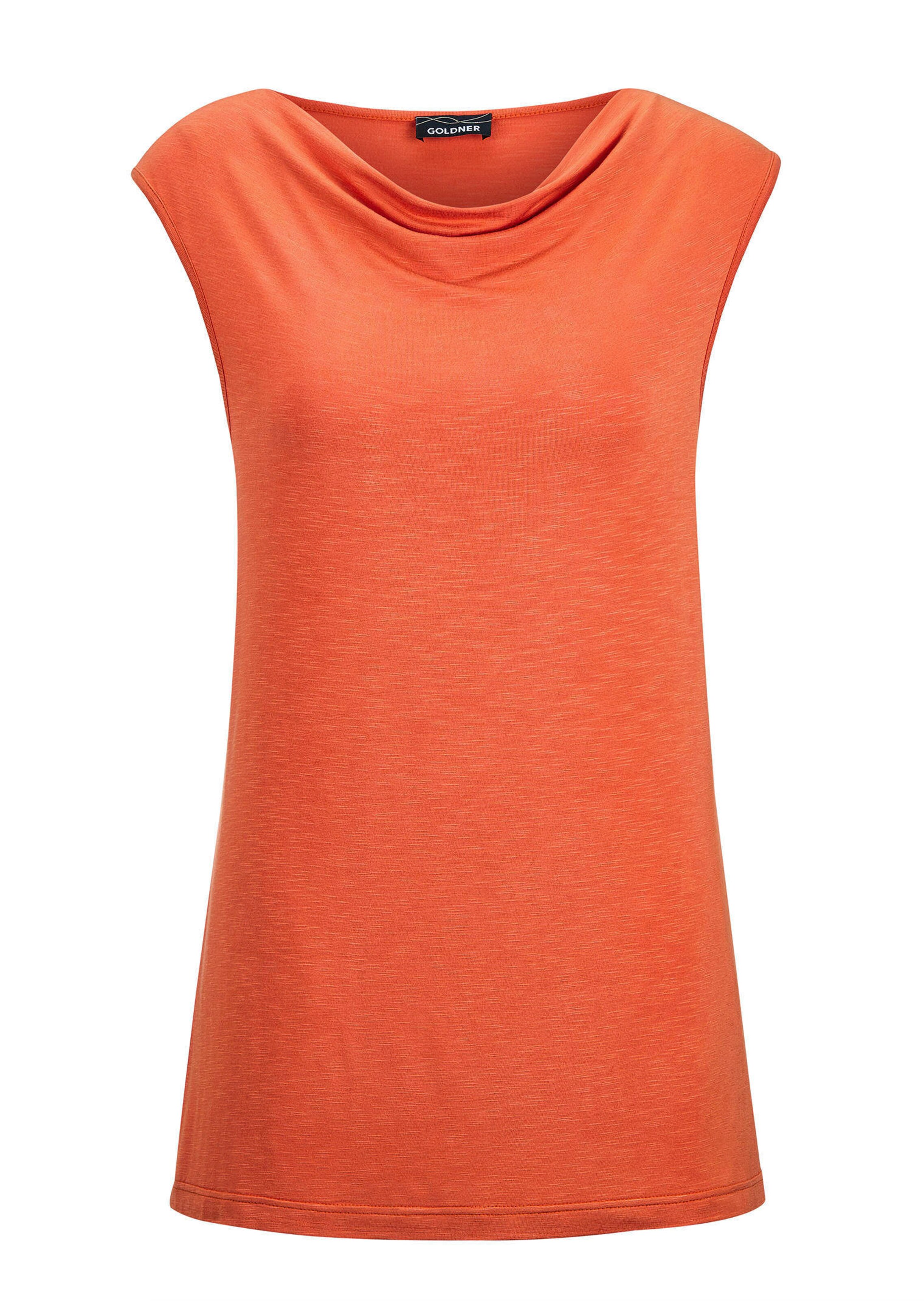 Luftiges Top mit Wasserfallausschnitt