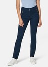 Slim-fit comfort trousers in lightweight textured fabric thumbnail 1