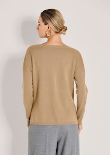 Feinstrick-Pullover aus reinem Kaschmir thumbnail 3