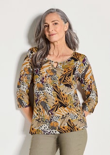 T-shirt en jersey à l'imprimé animal thumbnail 7