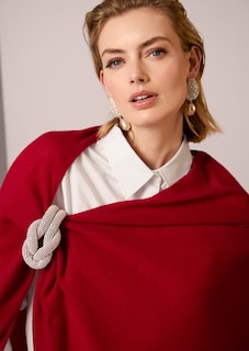 Cashmere poncho thumbnail 7