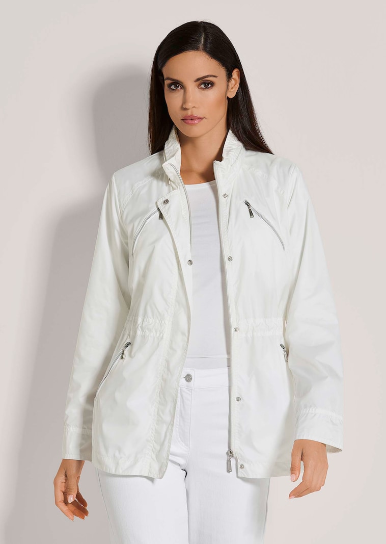 Lange Jacke mit Funktion