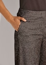 Weite Tweed-Hose mit Bügelfalten thumbnail 5
