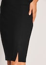 Kurzer Bleistiftrock aus elastischem Jersey thumbnail 5