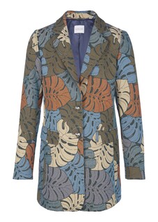 Blazer mit Blättermuster thumbnail 6