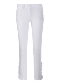 Jeans with ruffle pockets thumbnail 1