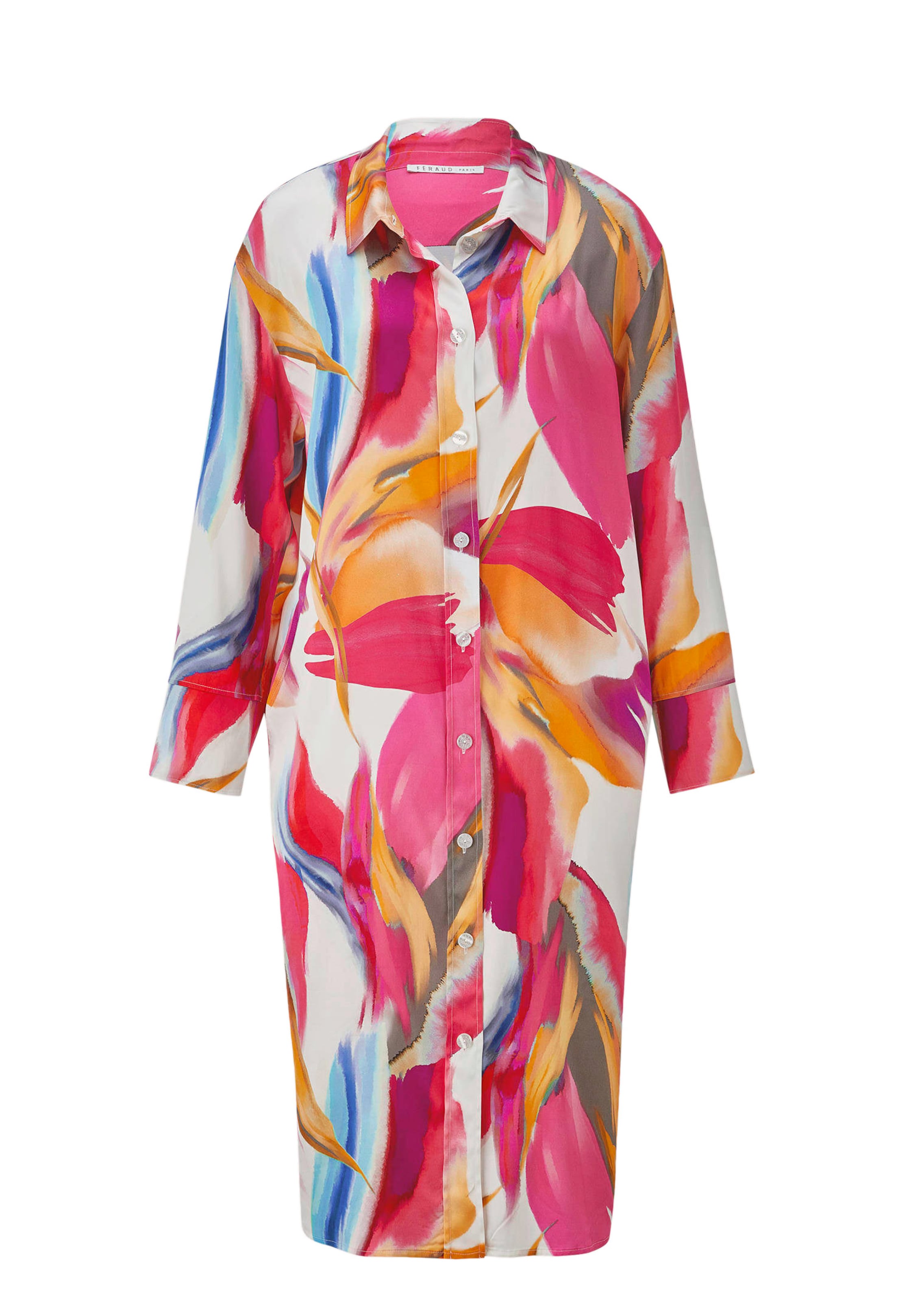 Freizeitkleid in Hemdkragenform