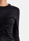 Long-sleeved shirt with stand-up collar and gathering thumbnail 5