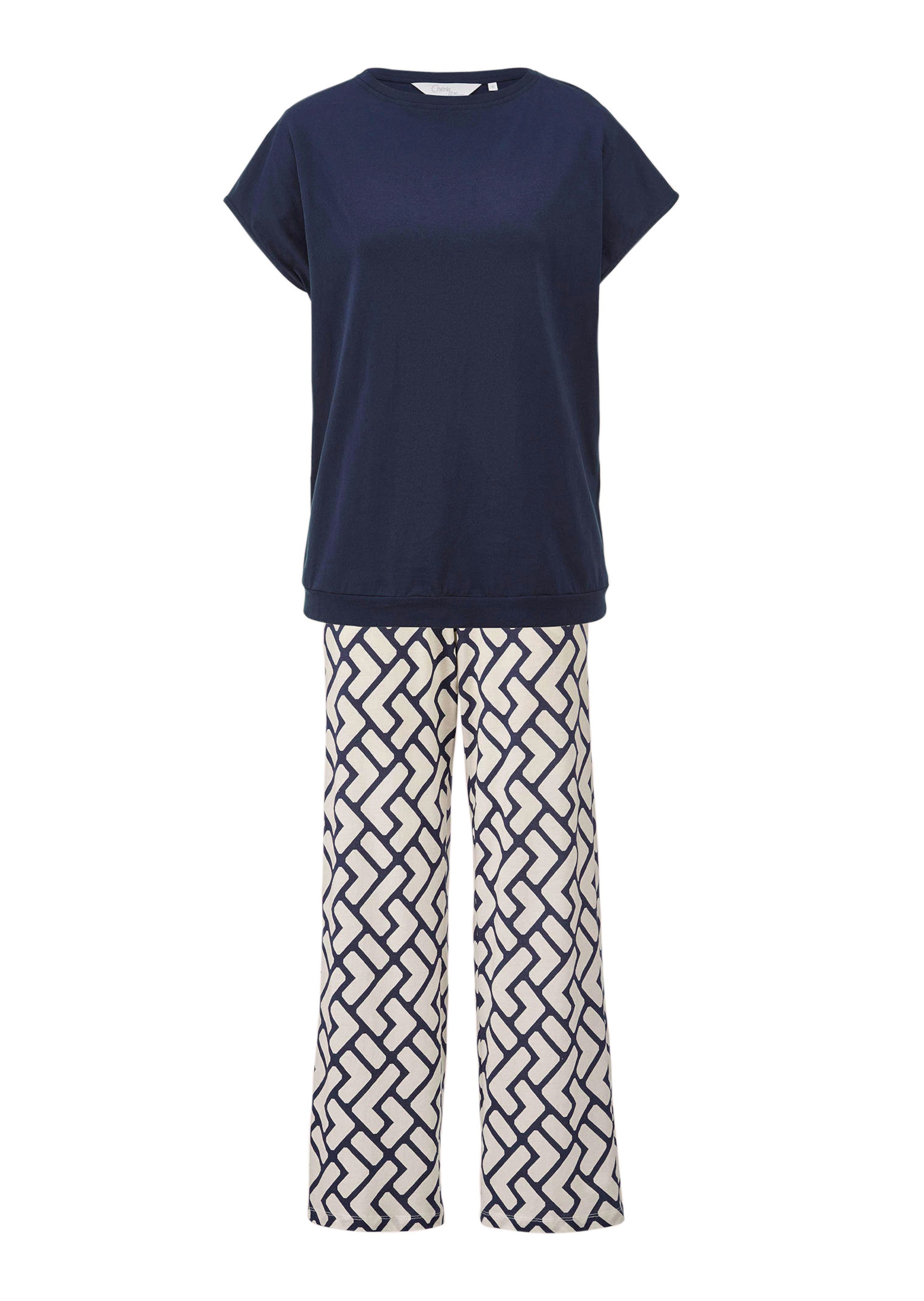 Pyjama aus Baumwolle und Modal