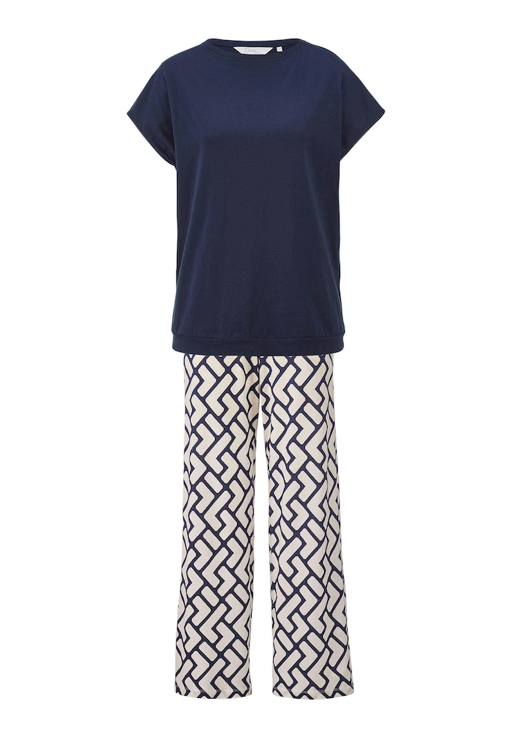 Pyjama aus Baumwolle und Modal