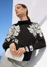 Jacquard-Pullover mit floralem Motiv thumbnail 7