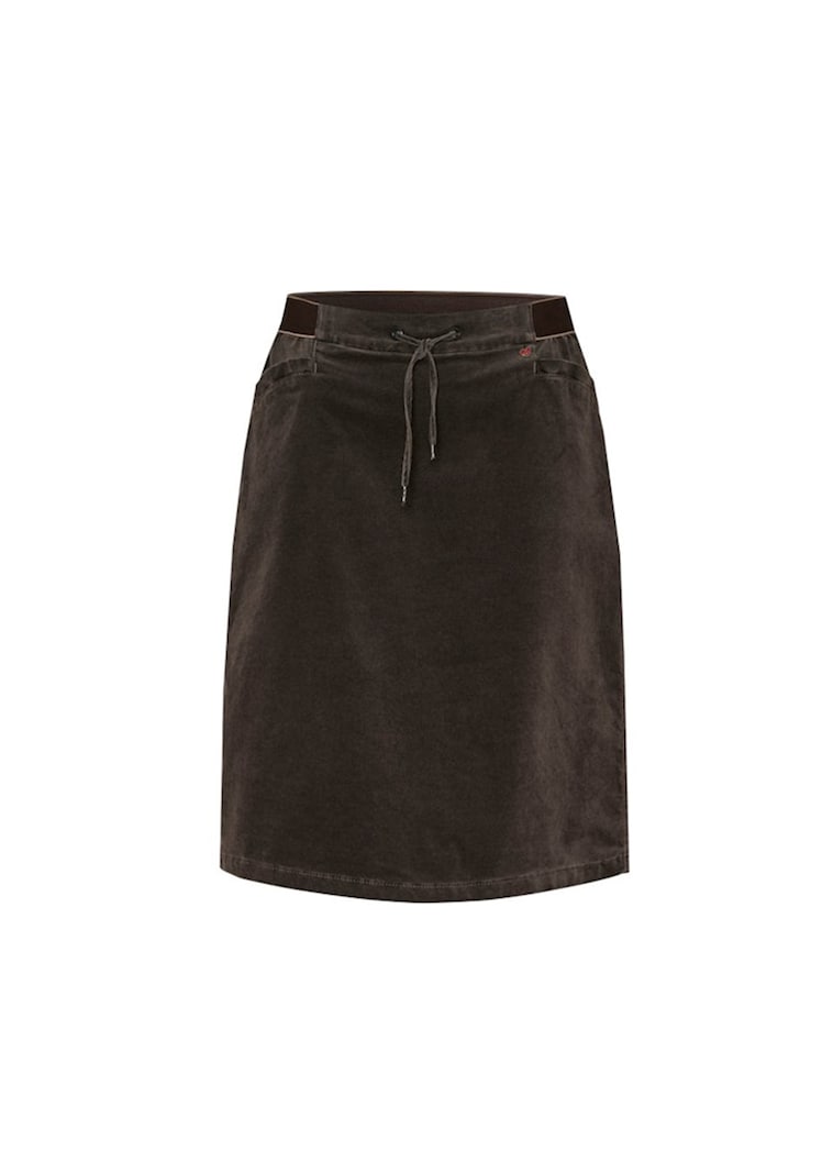 Samtrock mit Taschen