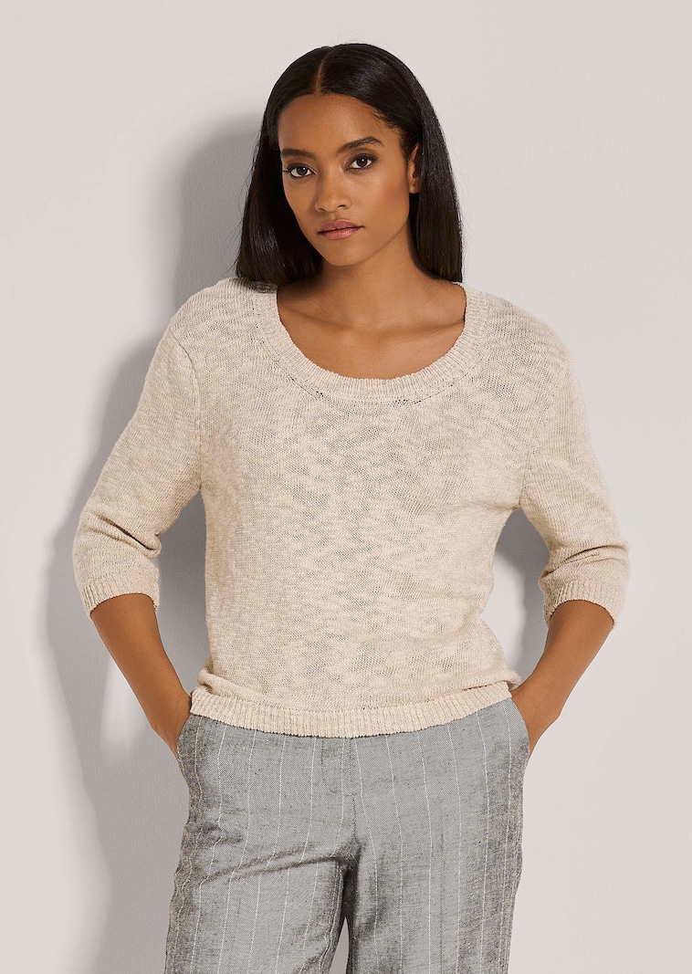 Pullover mit Glanz-Effekt