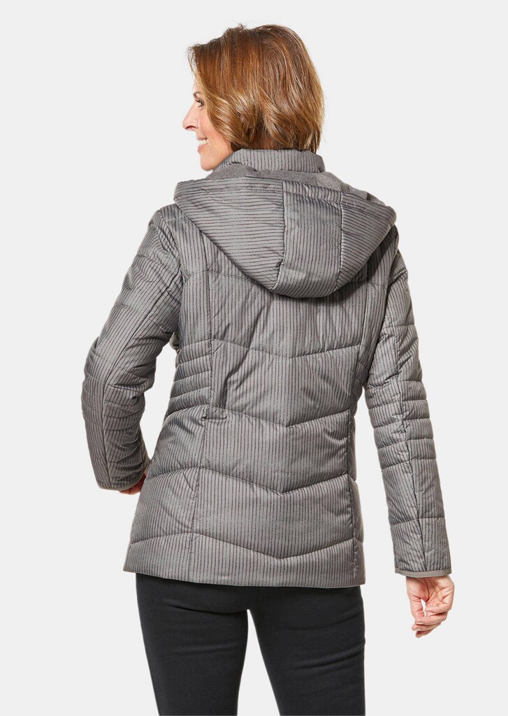 Steppjacke mit farbharmonischem Druck 2